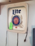 Miller Lite Lighted A Fine Pilsner Beer Lighted Sign