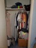 Contents of Closet in 1st Bedroom