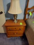 Night Stand & Lamp