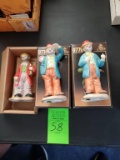 Emmett Kelly Jr Collectibles 3 Pcs.