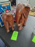Wood Elephants - Solid Wood
