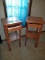 2 Tall End Tables