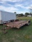 Big-Tex Trailer (1998) 18' X 7'  with C Purlin Flooring- Title- No Ramps