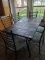 Tile Top Dining Table & 6 Chairs