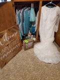 Bottom Cabinet Contents- Misc. Wedding Items (1st Room)