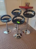 4 Adjustable Bar Stools