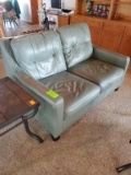 Leather Love Seat