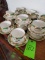 Grindley Tunstall England The Selkirk 12 Cups & Saucers - 1 Cup Chipped