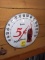 Vintage 5 Cent Coca-Cola Round Thermometer