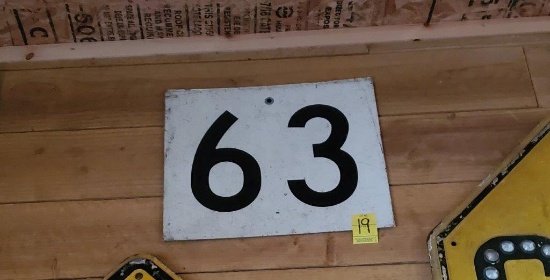 Railroad Mile Marker 63