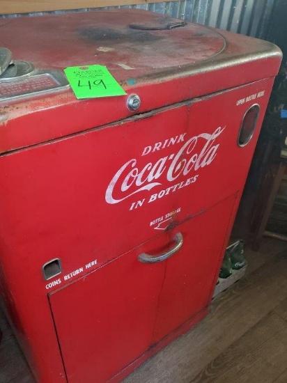 Details about   Original VENDO Antique 1950s 10 CENT Baby-Coke Coca-Cola Top-Loading Vending Mac 