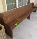 Wood Bench / Pew 11'