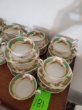 Grindley Tunstall England The Selkirk 18 Cups & Saucers & 1 Single Cup