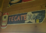 Tecate Tecatexas Tin Sign