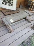 Old Wagon Seat / Bench