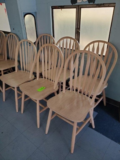 6 Wood Chairs