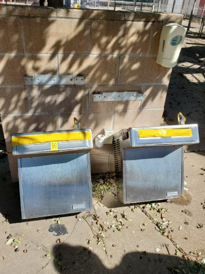 2 Halsey Taylor Water Fountains