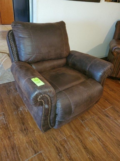 Leather Rocker Recliner