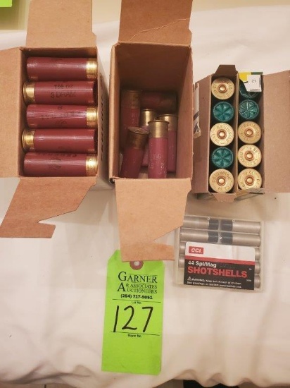 12 Gauge Shells, 44 SPL/Mag Ammo