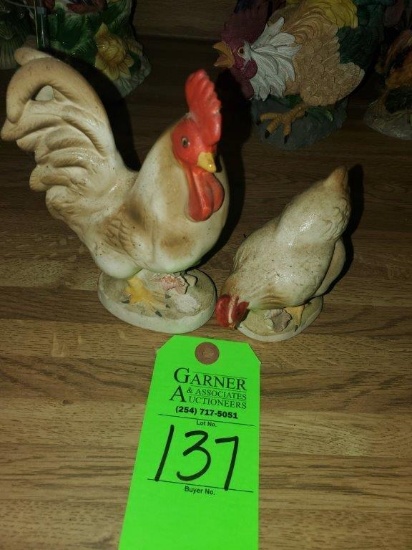 Rooster & Chicken