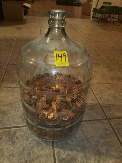 Large Jug of Pennies