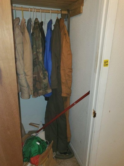 Contents of Entryway Closet