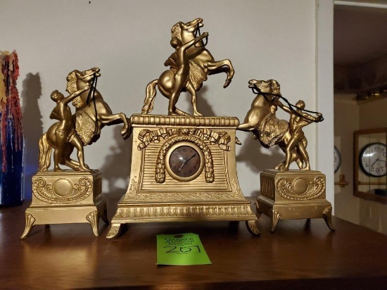Depose #900 3 Piece French Clock