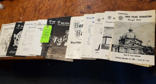 Waco Police Annuals