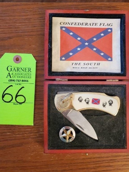 Confederate Flag Knife