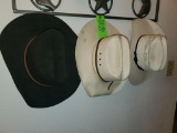 3 Cowboy Hats - Resistols 7 1/2 and Justin 7 1/4