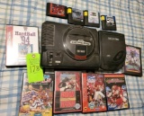 Sega Genesis & Sega CD Includes Games