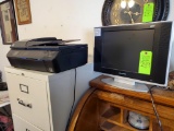 Sylvania TX w/Built in DVD & HP Officejet 4635 Printer