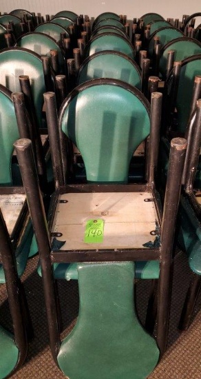 12 Green Dining Chairs