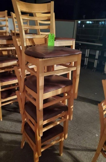 4 Wood Dining Chairs