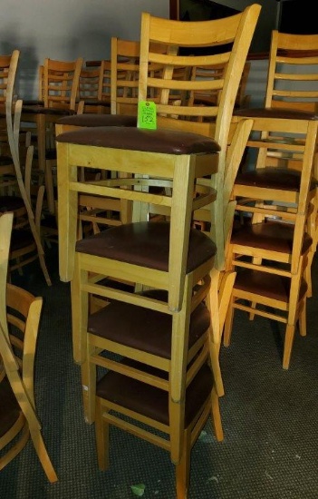 4 Wood Dining Chairs