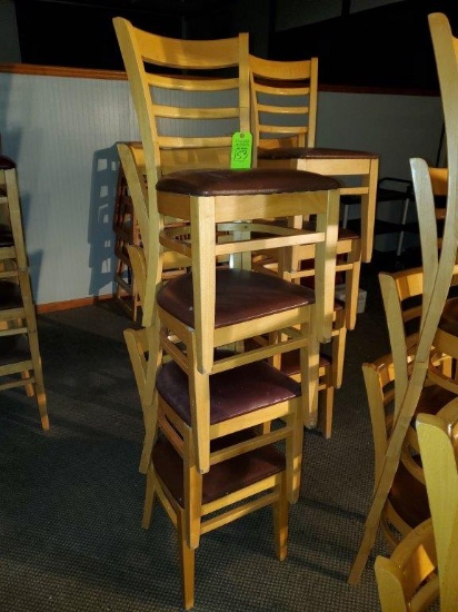 4 Wood Dining Chairs