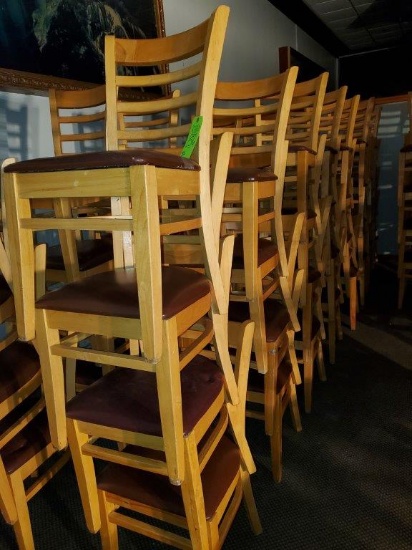 32 Wood Dining Chairs