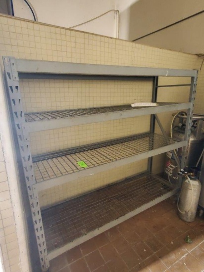 Steel Rack with Wire Shelves