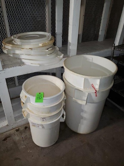 White Food Storage Containers