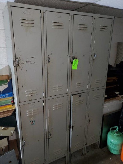 2 Sets of Lockers