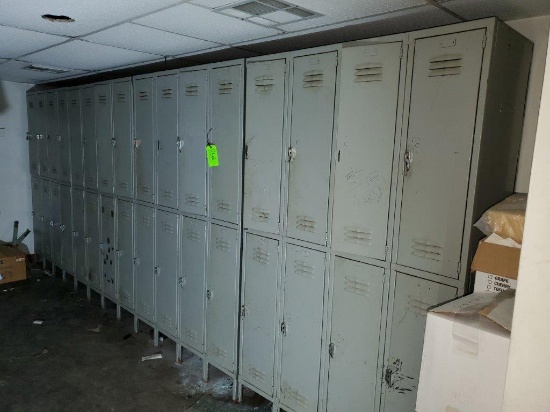 4 Sets of Lockers