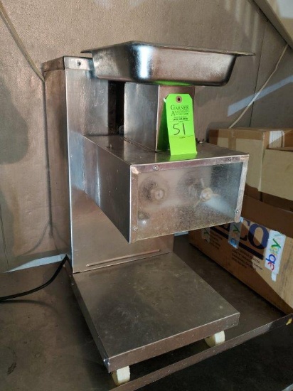 Stainless Steel Meat Cutting Machine - Meat Cutter Slicer