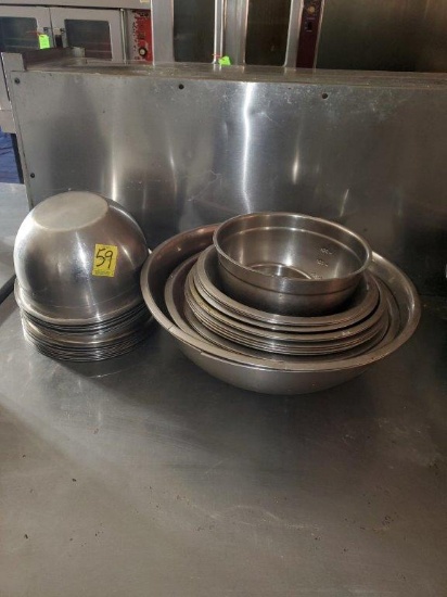 Lot of SS Bowls