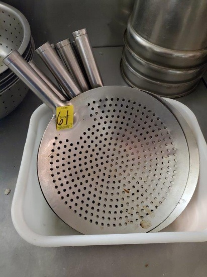 Stainless Steel Mandrain Strainers