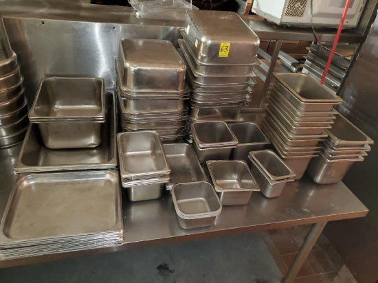 Misc. Stainless Steel Steam Pans