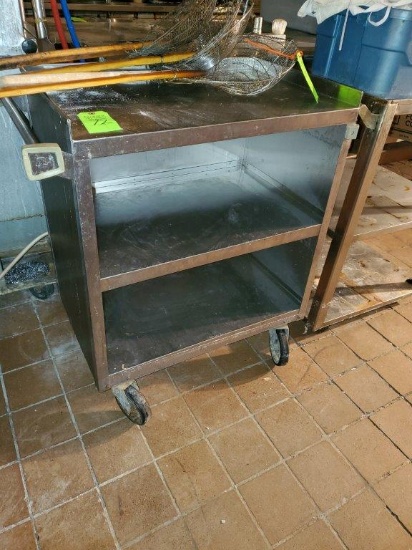 Stainless Steel Rolling Cart