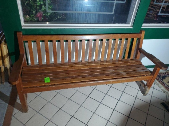 Wood Bench 6'