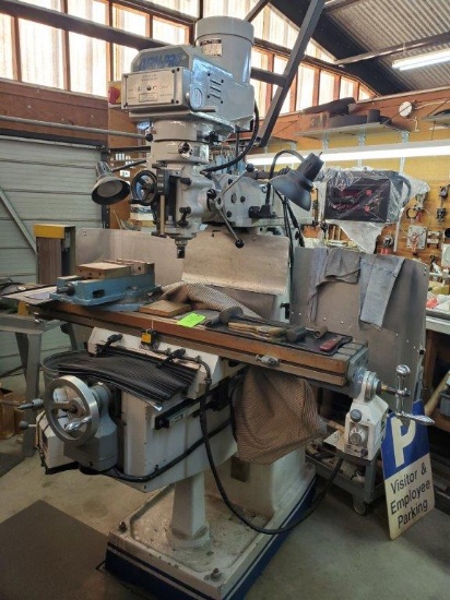 Milling Machine with Automatic & Manual Feed