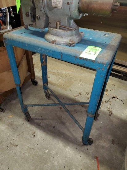 Blue Metal Cart