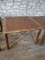 Wood Square Table 4'